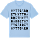 Blue Soul t-shirt med Hyttgärdet ordlek t-shirt