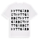 Hyttgärdet ordlek t-shirt