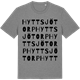 Mid Heather Gray t-shirt med Hyttsjötorp ordlek t-shirt