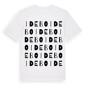 Idebo ordlek t-shirt – ekologisk bomull t-shirt från Pinshirt