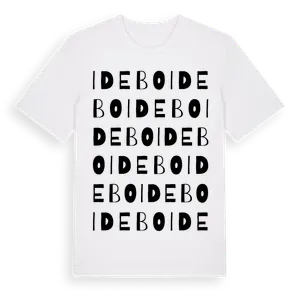 Idebo ordlek t-shirt – ekologisk bomull t-shirt från Pinshirt