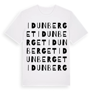 Idunberget ordlek t-shirt – ekologisk bomull t-shirt från Pinshirt