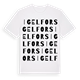 White t-shirt med Igelfors ordlek t-shirt