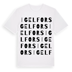 Igelfors ordlek t-shirt – ekologisk bomull t-shirt från Pinshirt
