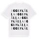 Iggby källa ordlek t-shirt