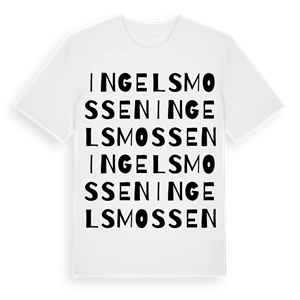 Ingelsmossen ordlek t-shirt – ekologisk bomull t-shirt från Pinshirt