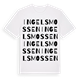 Ingelsmossen ordlek t-shirt