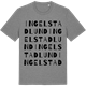 Mid Heather Gray t-shirt med Ingelstadlund ordlek t-shirt