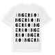 Ingerbo ordlek t-shirt