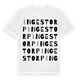 Ingestorp ordlek t-shirt