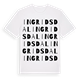 Ingridsdal ordlek t-shirt