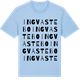 Blue Soul t-shirt med Ingvastebo ordlek t-shirt