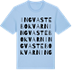 Blue Soul t-shirt med Ingvastebo kvarn ordlek t-shirt