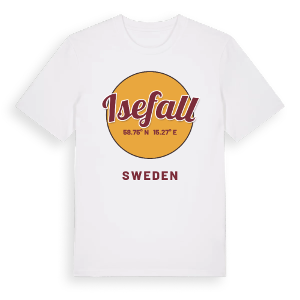 Isefall cirkel t-shirt – ekologisk bomull t-shirt från Pinshirt