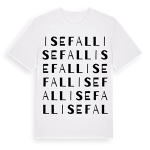 Isefall ordlek t-shirt – ekologisk bomull t-shirt från Pinshirt