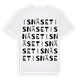 Isnäset ordlek t-shirt