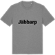 Mid Heather Gray t-shirt med Jäbbarp fetstil t-shirt