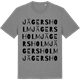 Mid Heather Gray t-shirt med Jägersholm ordlek t-shirt