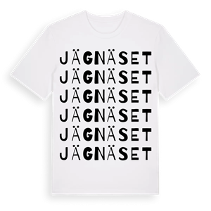 Jägnäset ordlek t-shirt – ekologisk bomull t-shirt från Pinshirt
