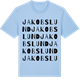 Blue Soul t-shirt med Jakobslund ordlek t-shirt