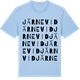 Blue Soul t-shirt med Järnevid ordlek t-shirt