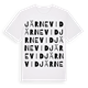 White t-shirt med Järnevid ordlek t-shirt