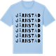 Blue Soul t-shirt med Järnstad ordlek t-shirt