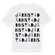 White t-shirt med Järnstad ordlek t-shirt