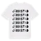 White t-shirt med Järnstad ordlek t-shirt