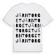 Järntorget ordlek t-shirt