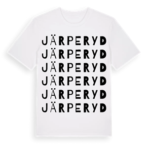 Järperyd ordlek t-shirt – ekologisk bomull t-shirt från Pinshirt