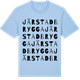 Blue Soul t-shirt med Järstad brygga ordlek t-shirt