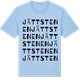 Blue Soul t-shirt med Jättstenen ordlek t-shirt