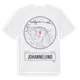 White t-shirt med Johannelund t-shirt