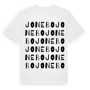 Jonebo ordlek t-shirt – ekologisk bomull t-shirt från Pinshirt