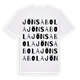 Jönsabola ordlek t-shirt