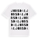 Jonsdal ordlek t-shirt