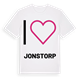 Jag älskar Jonstorp t-shirt stort tryck