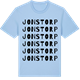 Blue Soul t-shirt med Jonstorp ordlek t-shirt
