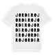 Jordbro ordlek t-shirt