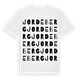Jordeberg ordlek t-shirt