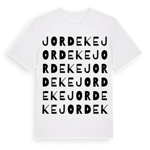 Jordeke ordlek t-shirt – ekologisk bomull t-shirt från Pinshirt