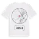 White t-shirt med Jursla t-shirt