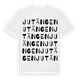Jutängen ordlek t-shirt