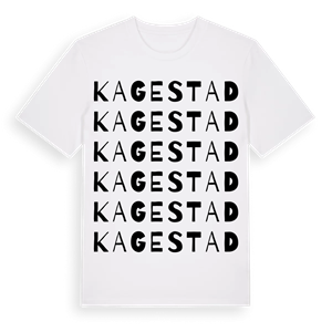 Kagestad ordlek t-shirt – ekologisk bomull t-shirt från Pinshirt