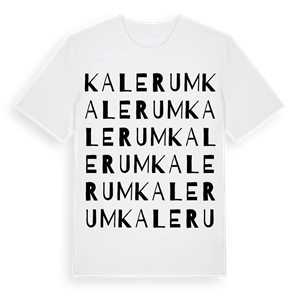 Kalerum ordlek t-shirt – ekologisk bomull t-shirt från Pinshirt