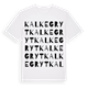 Kalkegryt ordlek t-shirt