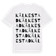 Kälkestad ordlek t-shirt