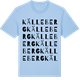 Blue Soul t-shirt med Källeberg ordlek t-shirt