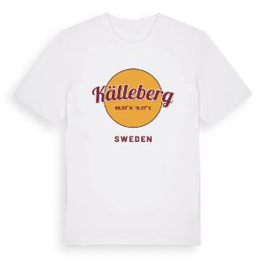 Källeberg cirkel t-shirt – ekologisk bomull t-shirt från Pinshirt